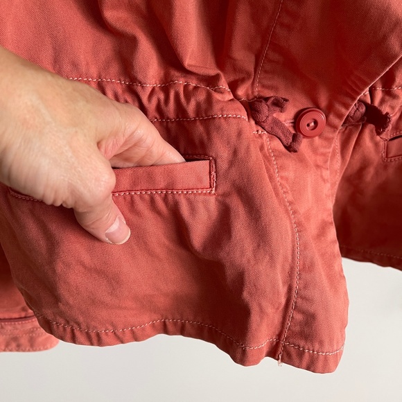 Anthropologie Hei Hei Anorak‎ Coral Utility Jacket Size XS - Picture 6 of 13